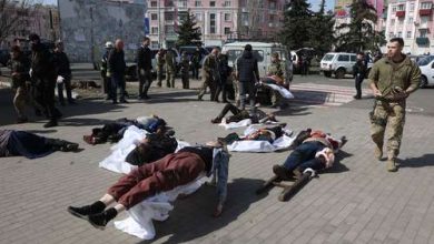 Photo de Kiev et Moscou s'accusent mutuellement d'un attentat qui a fait 52 morts et 100 blessés en Ukraine
