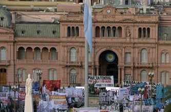 Photo de La grande marche fédérale contre la crise économique arrive à Buenos Aires